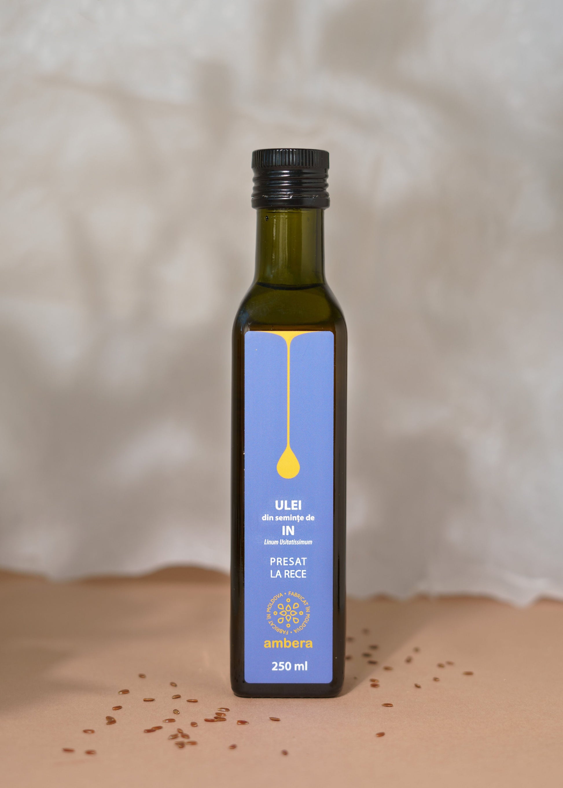 Ulei de in natural Ambera, pentru sănătatea cardiovasculară și colesterol sănătos