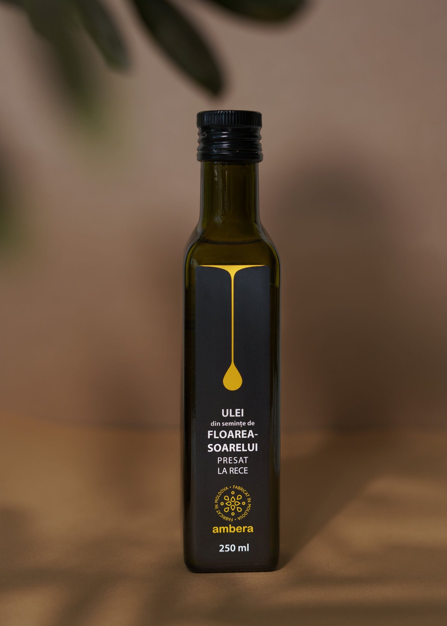 Ulei de floarea soarelui natural Ambera, pentru gătit sănătos și nutriție cu antioxidanți