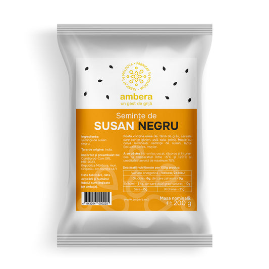 Semințe de susan negru (Sesamum indicum)