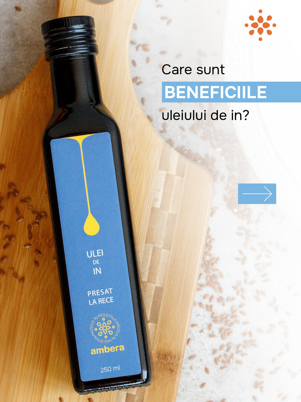 Ulei din semințe de in