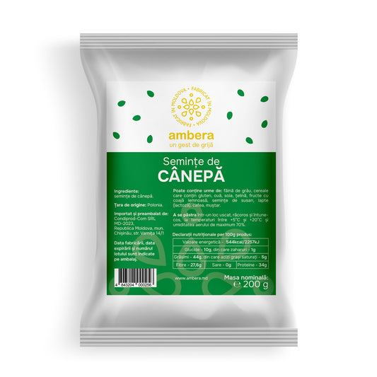 Semințe de cânepă (Cannabis sativa)