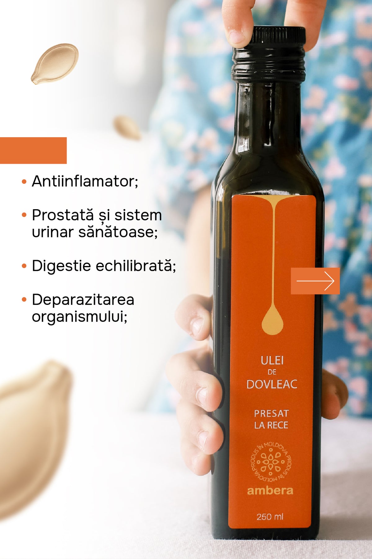Ulei din semințe de dovleac