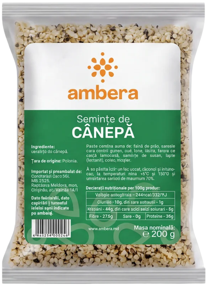 Fulgi de cânepă (Cannabis sativa)