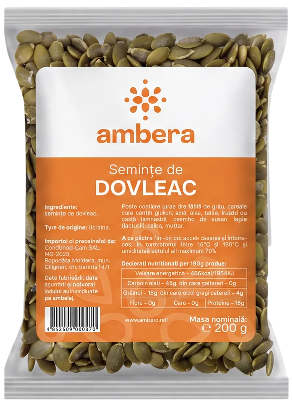 Semințe de dovleac (Cucurbita pepo)