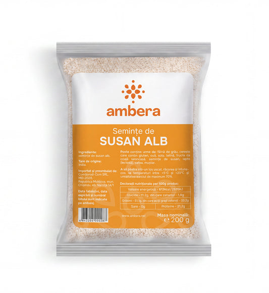 Semințe de susan alb (Sesamum indicum)