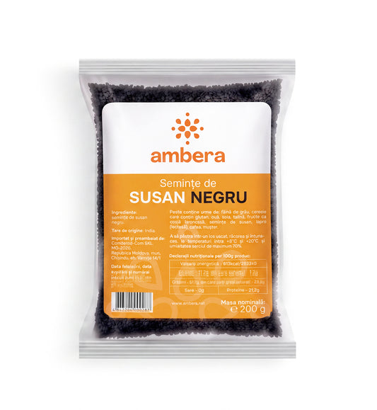 Semințe de susan negru (Sesamum indicum)