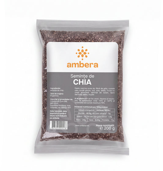 Semințe de chia (Salvia hispanica L.)