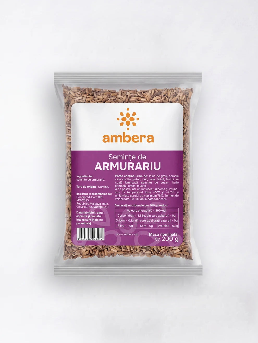 Semințe de armurariu Ambera, pachet
