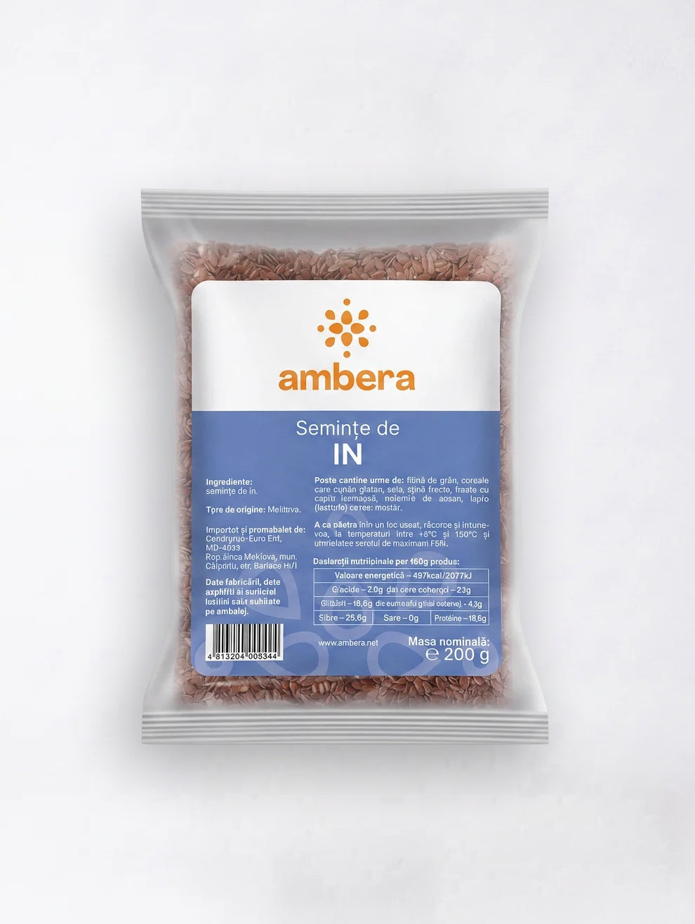 Semințe de in Ambera, pachet