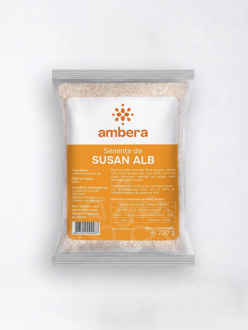 Semințe de susan alb Ambera, pachet