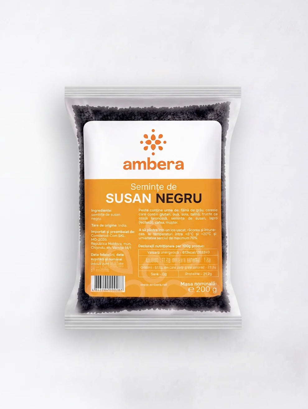 Semințe de susan negru Ambera, pachet